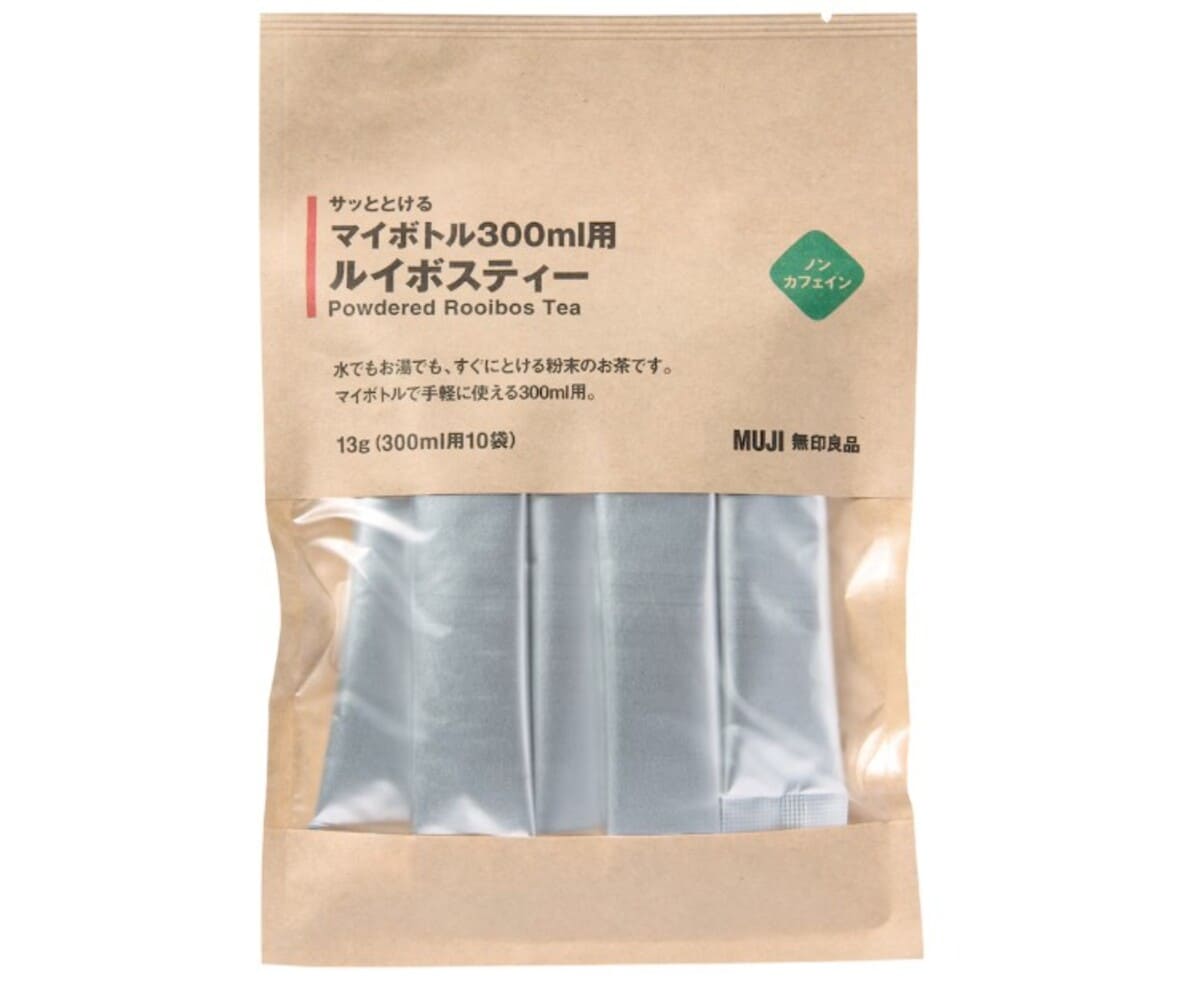 無印良品　サッととけるマイボトル300ｍｌ用　ルイボスティー