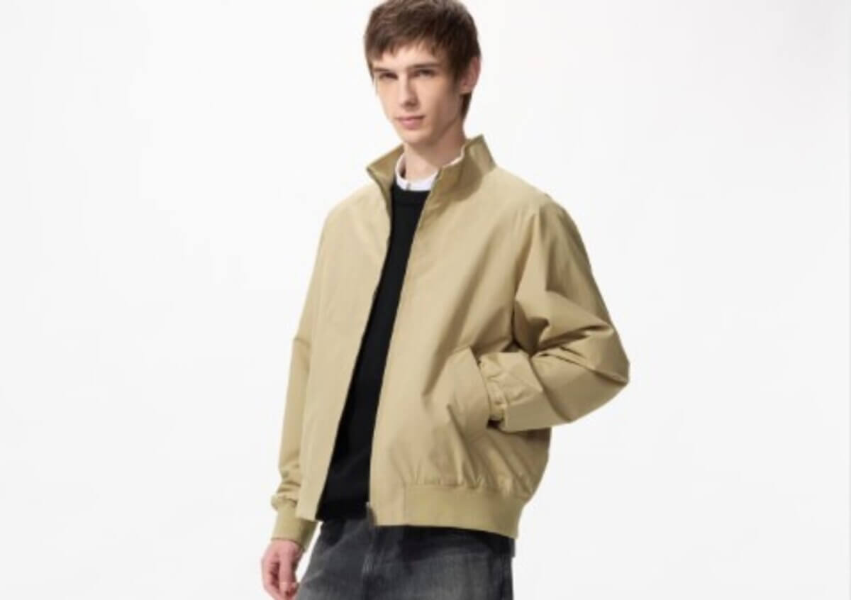 ユニクロ　ハリントンジャケット