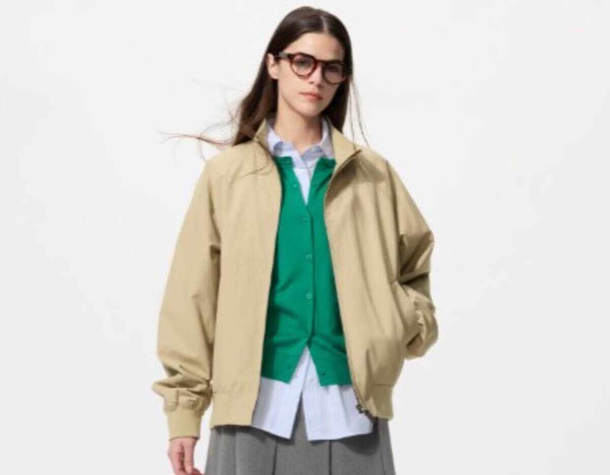 ユニクロ　ハリントンジャケット