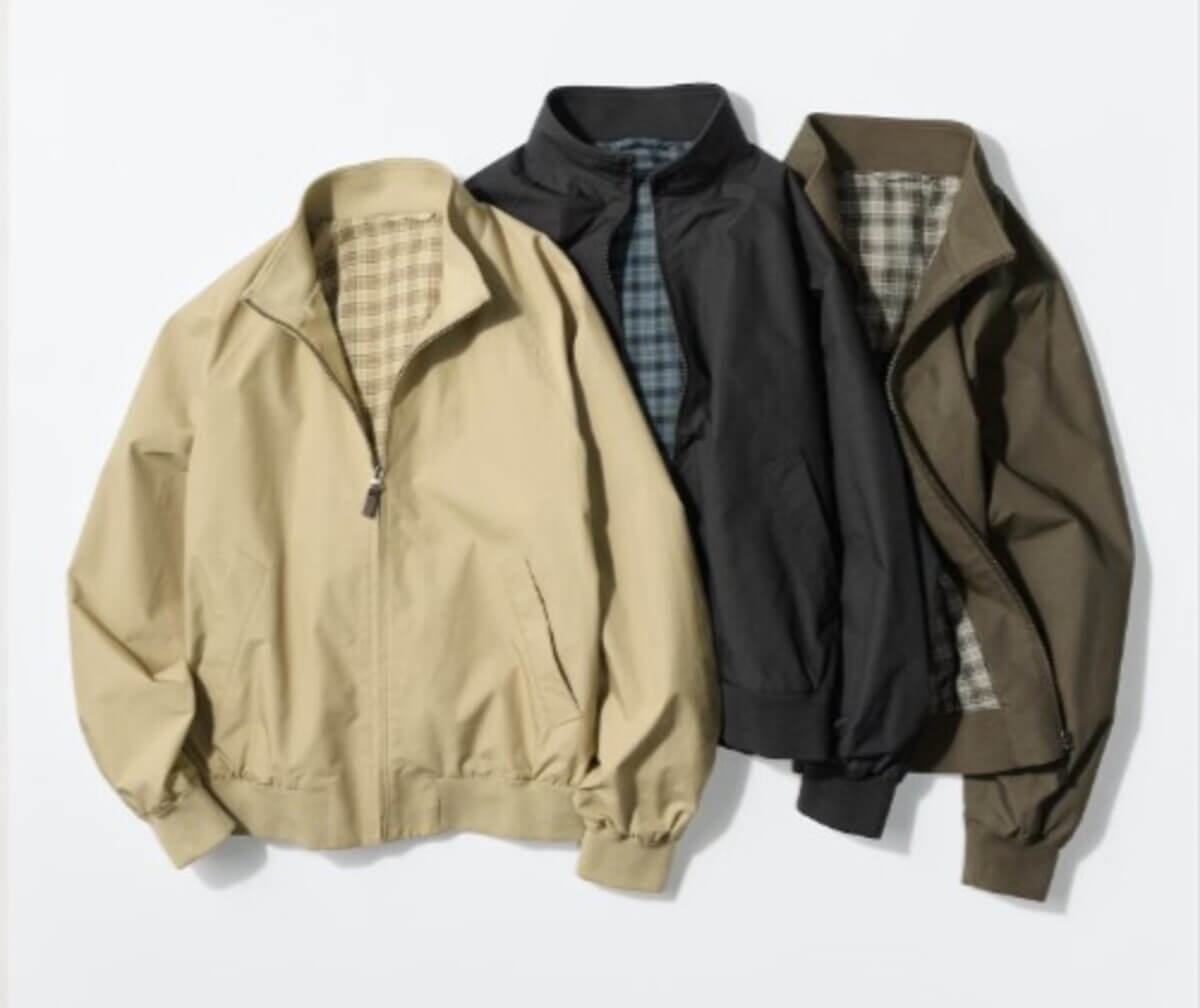 ユニクロ　ハリントンジャケット