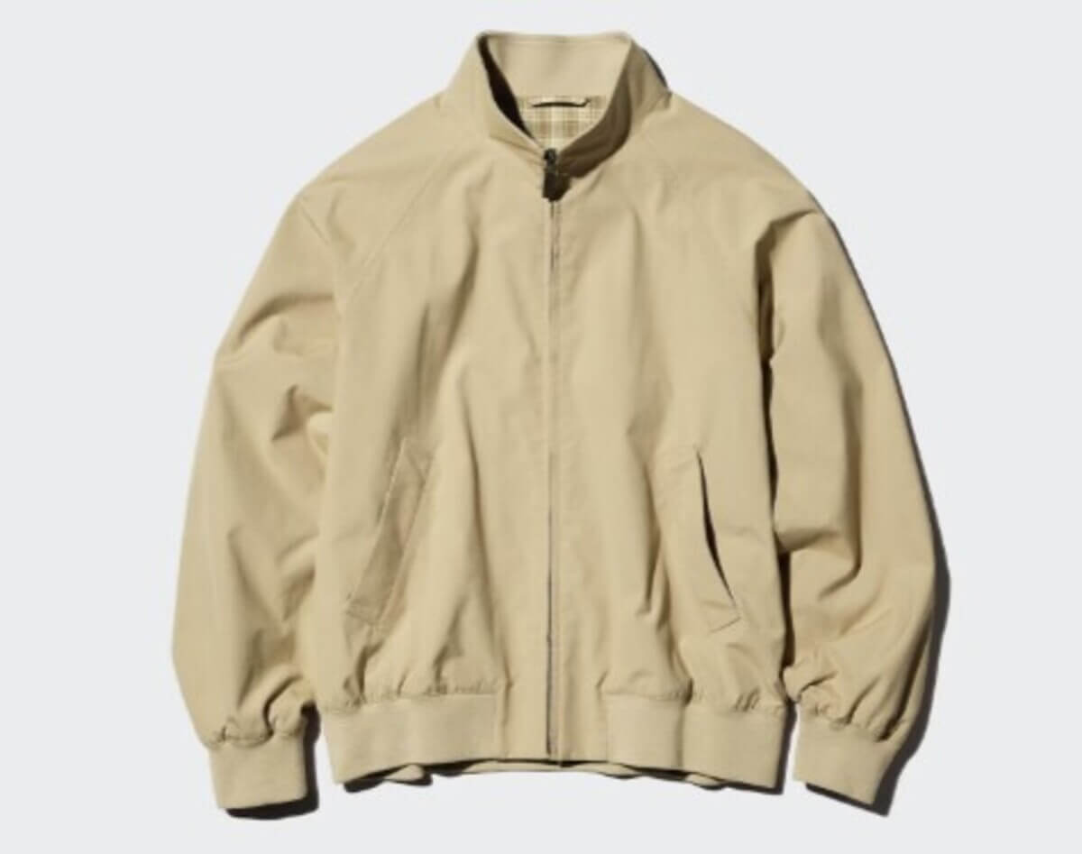 ユニクロ　ハリントンジャケット