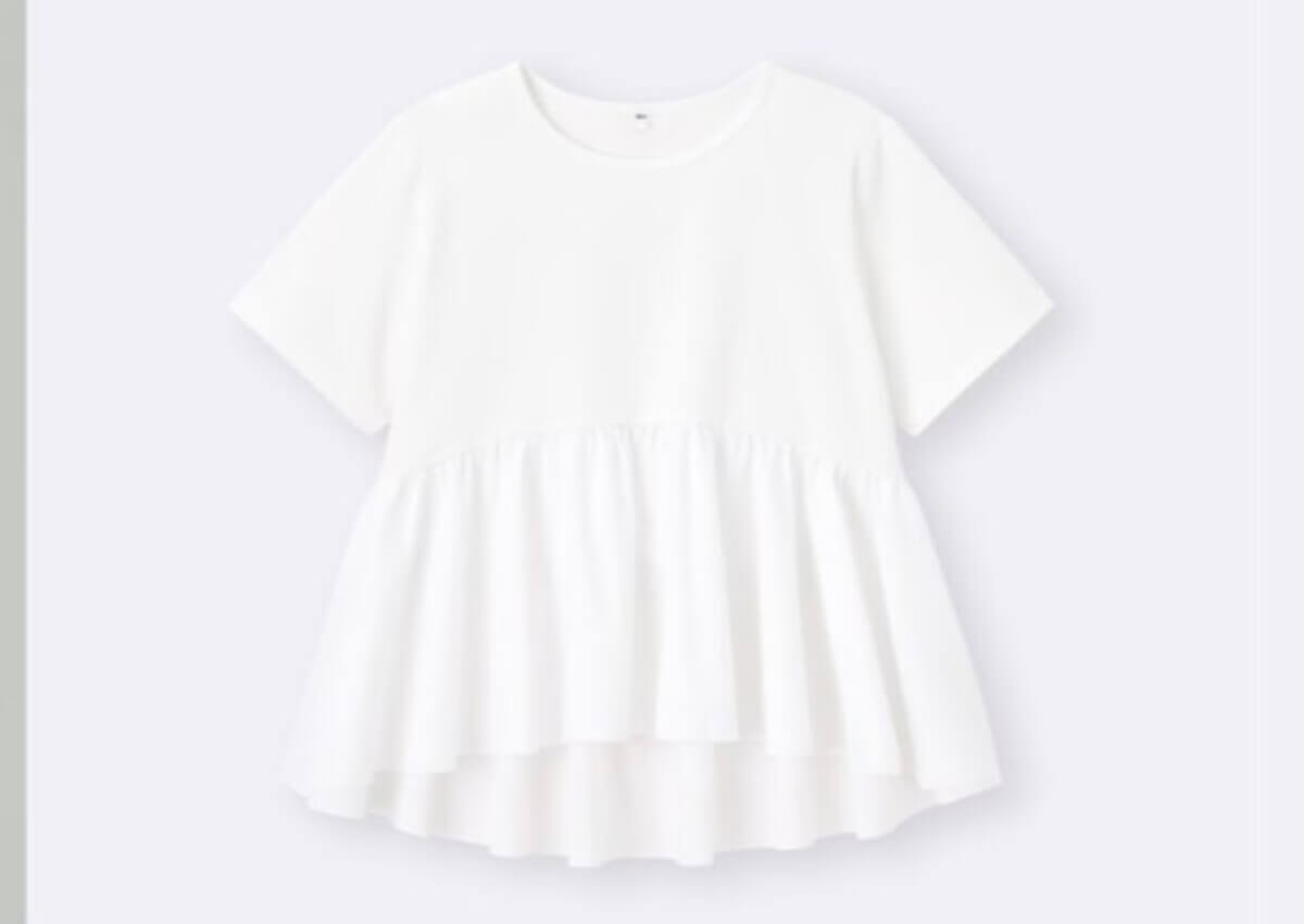 GU　布帛コンビネーションT