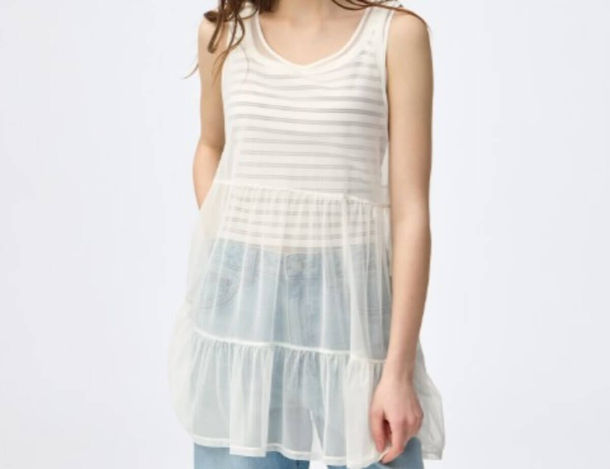 GU　2ピースチュールチュニック