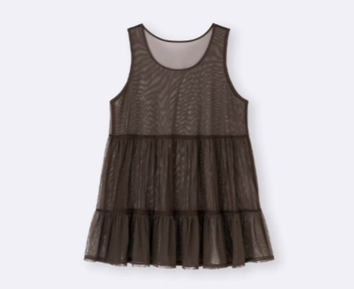 GU　2ピースチュールチュニック