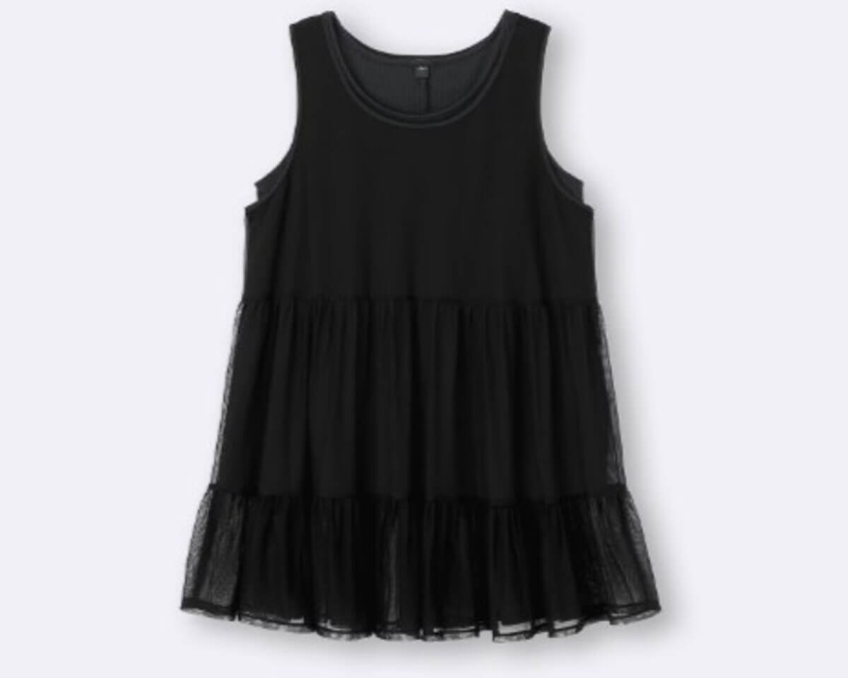 GU　2ピースチュールチュニック