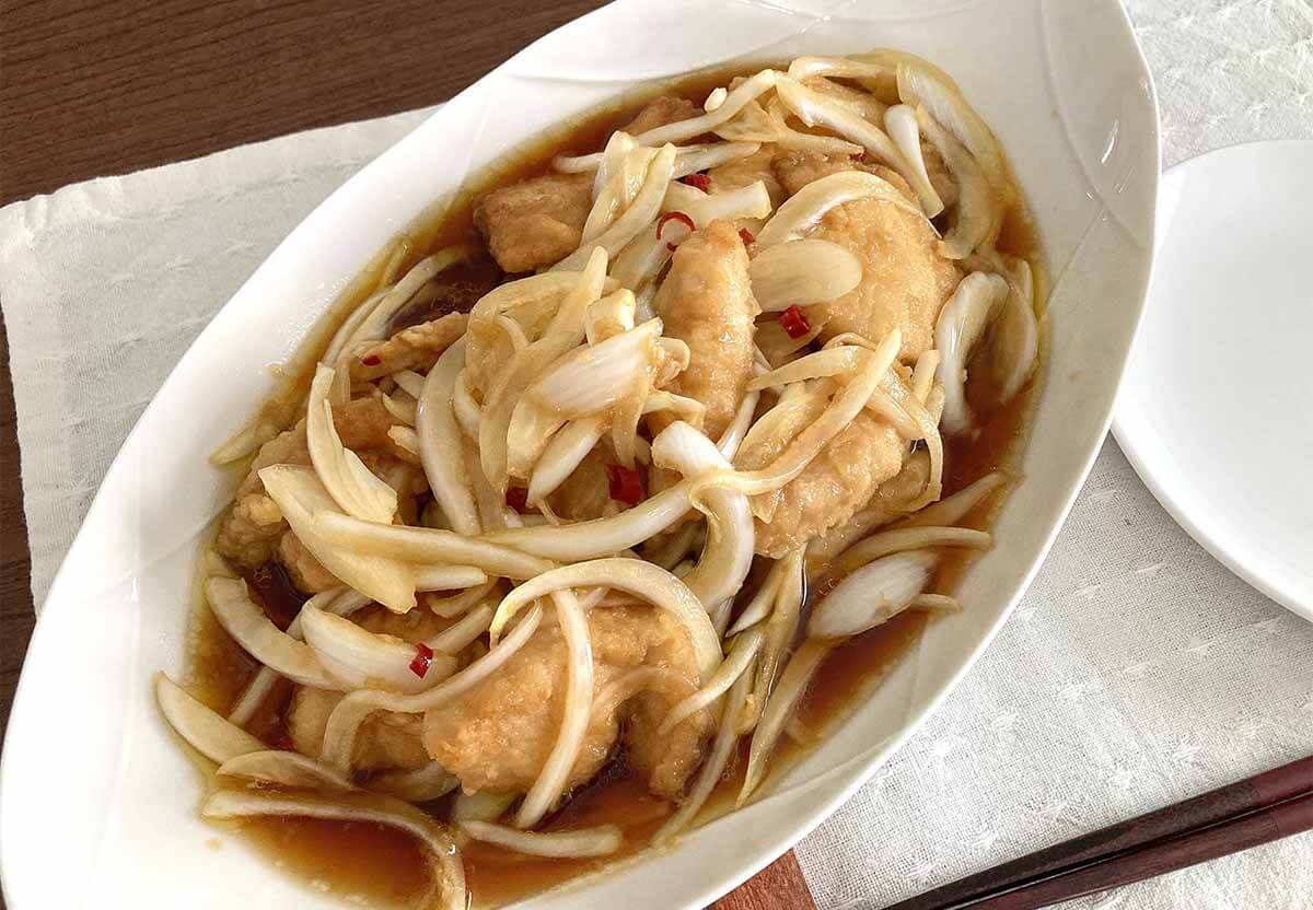 コウケンテツさん「鶏むね肉の南蛮漬け」