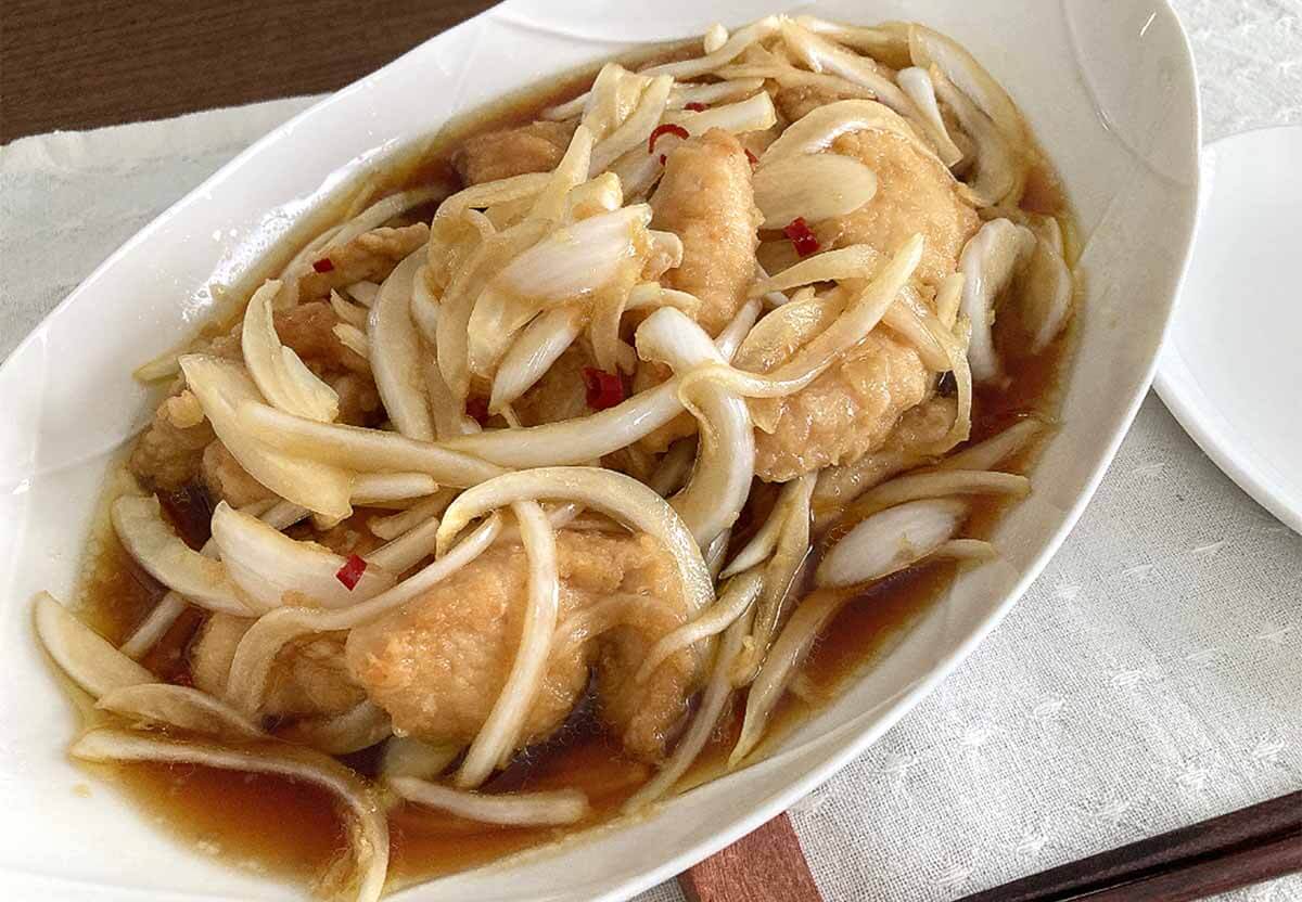 コウケンテツさん「鶏むね肉の南蛮漬け」