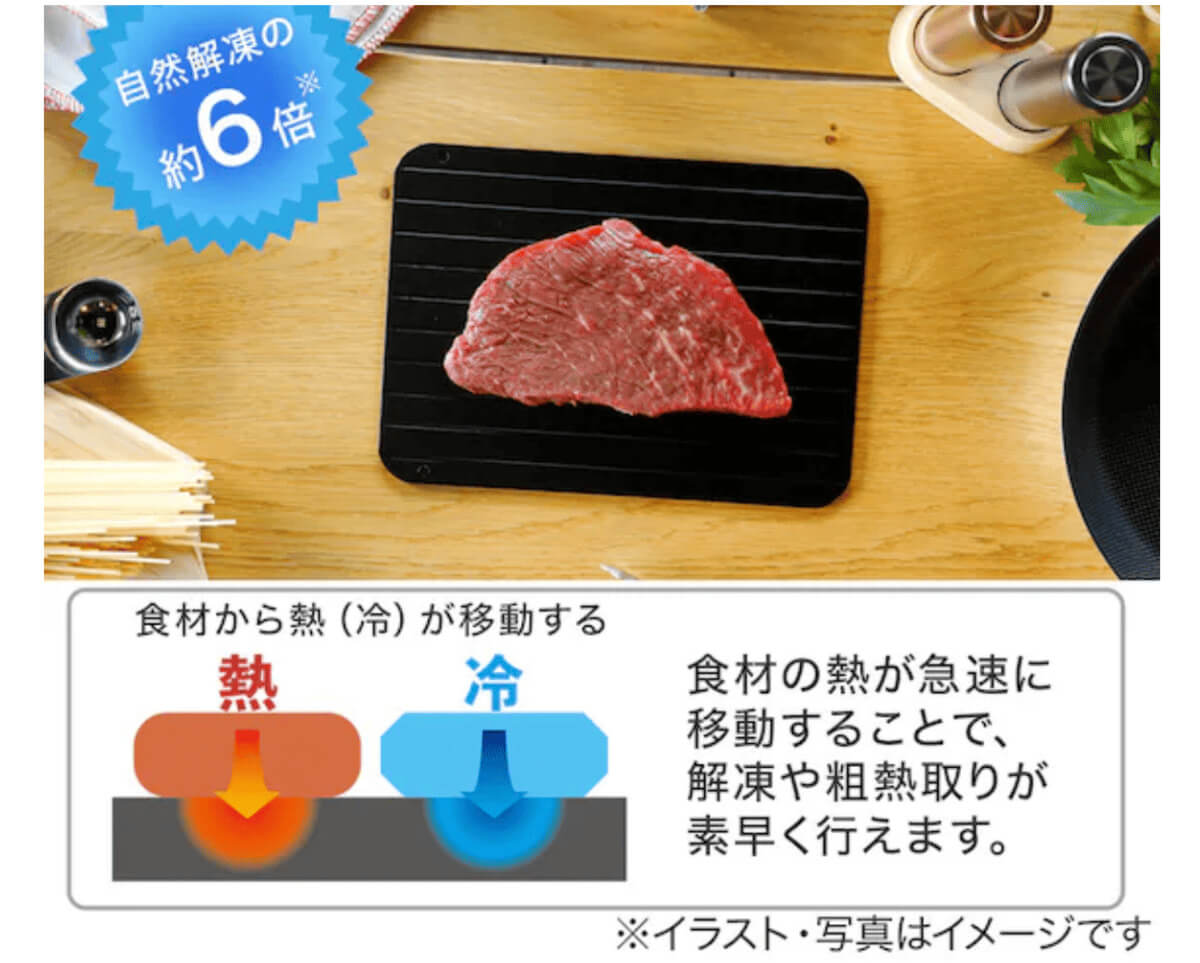 26041912 Gourmet Biz-グルメビズ- ニトリ「解凍プレート S」
