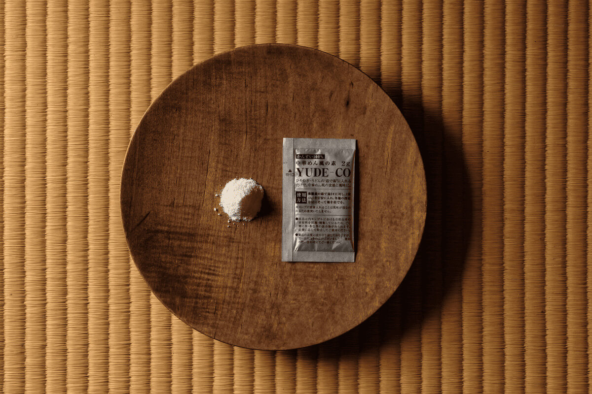 中華めん風の素「YUDE-CO（ユデコ）」