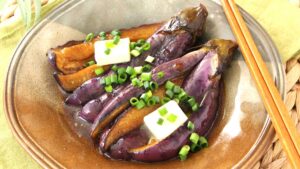 丸ごとなすのたれポン蒸し