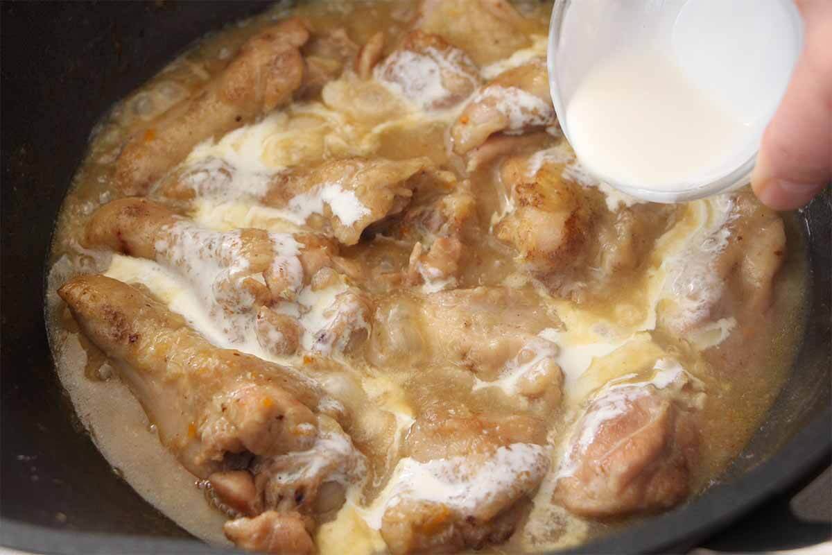 タサン志麻さん「鶏肉のクリーム煮」