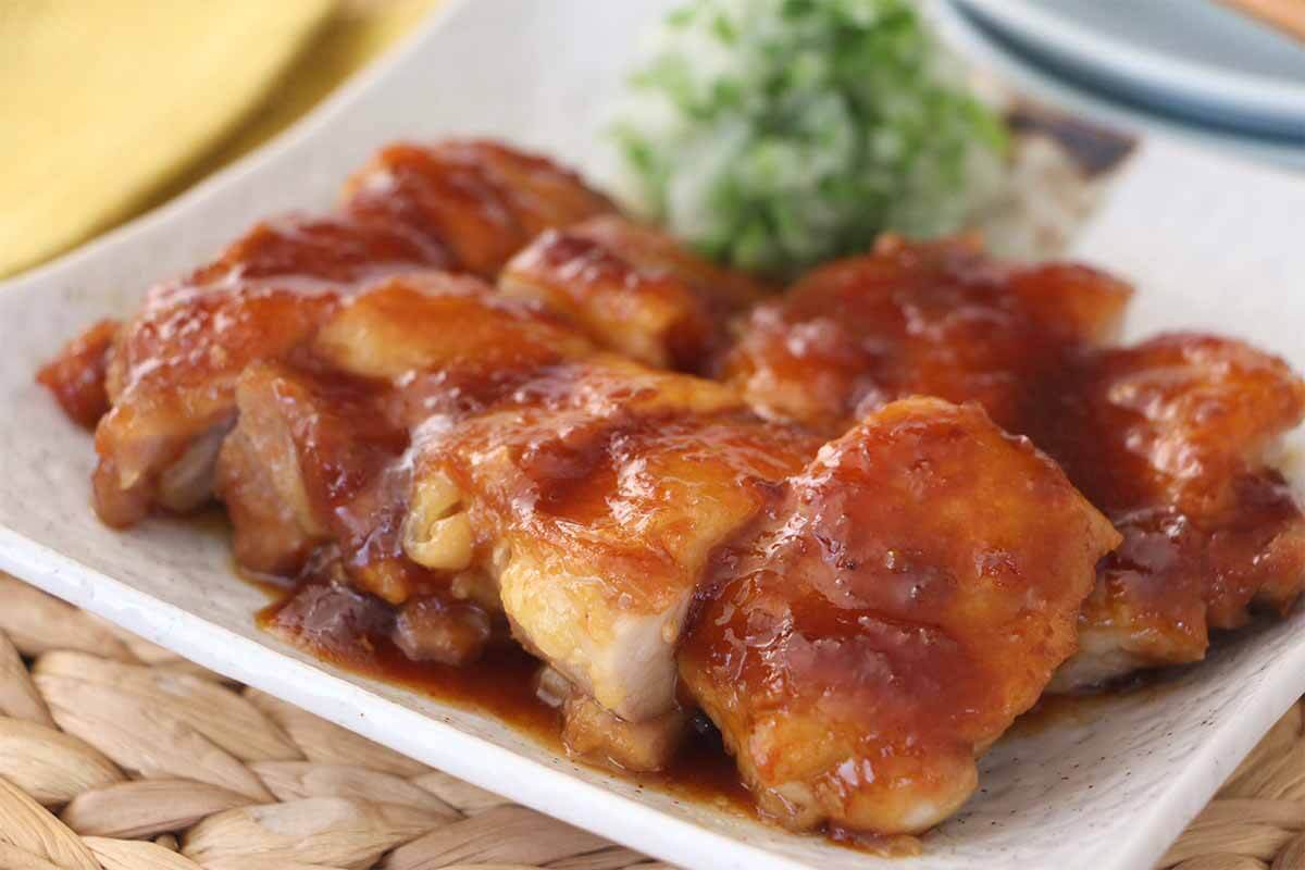 笠原将弘さん「鶏もも肉の梅はちみつ照り焼き」