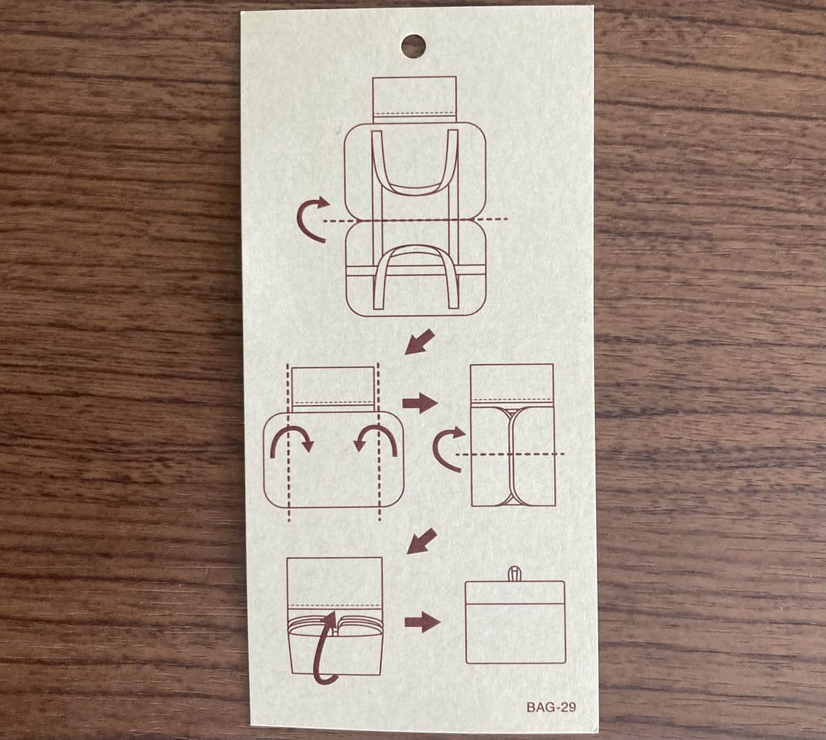 無印良品「たためる　撥水　旅に便利なボストンバッグ」
