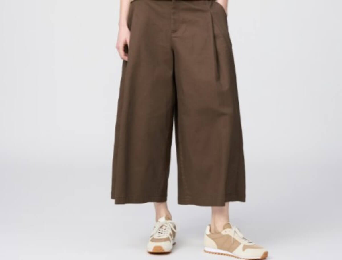 ユニクロ　コットンキュロット