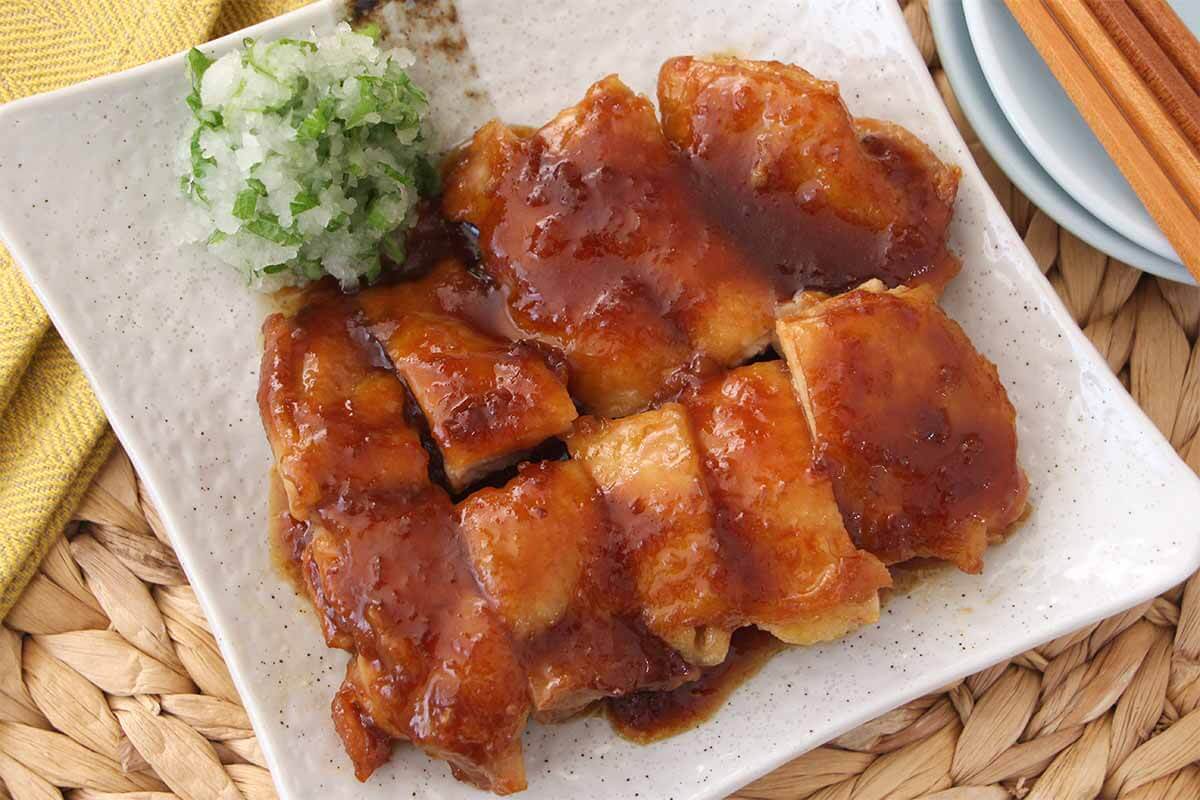 笠原将弘さん「鶏もも肉の梅はちみつ照り焼き」