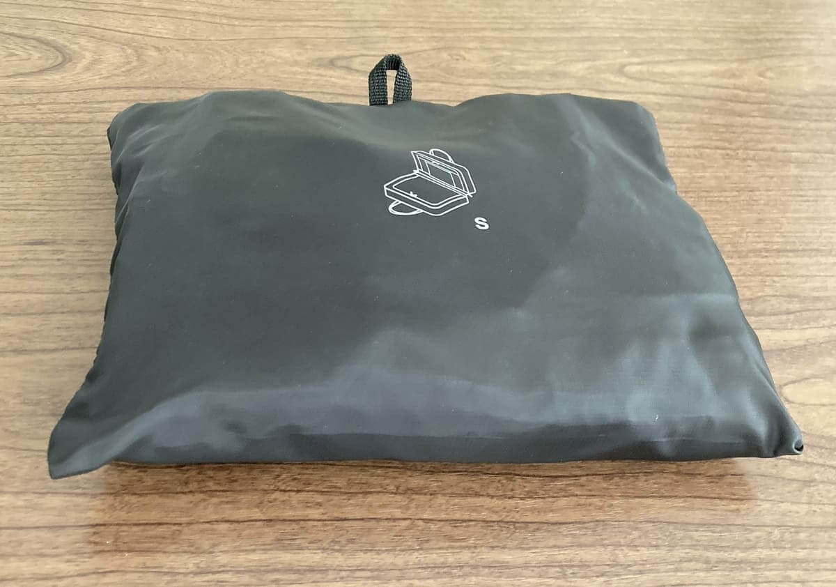 無印良品「たためる　撥水　旅に便利なボストンバッグ」