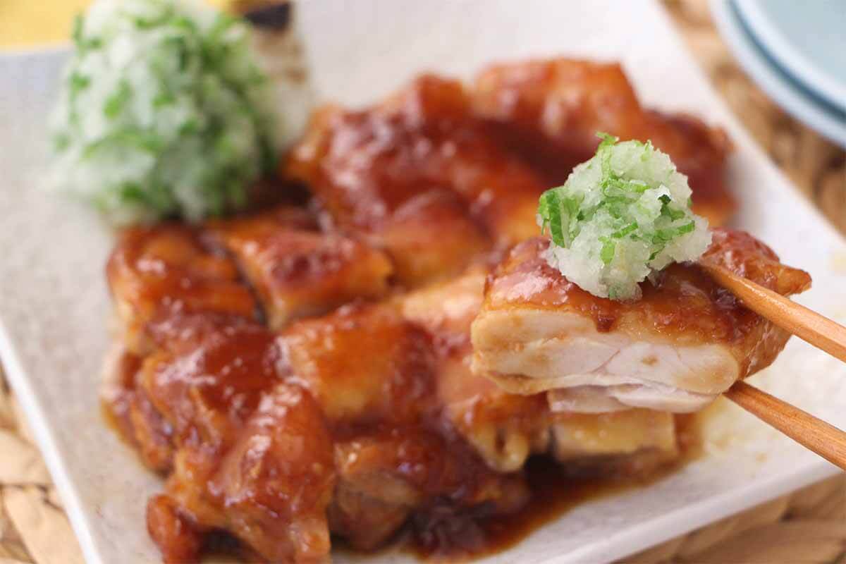 笠原将弘さん「鶏もも肉の梅はちみつ照り焼き」