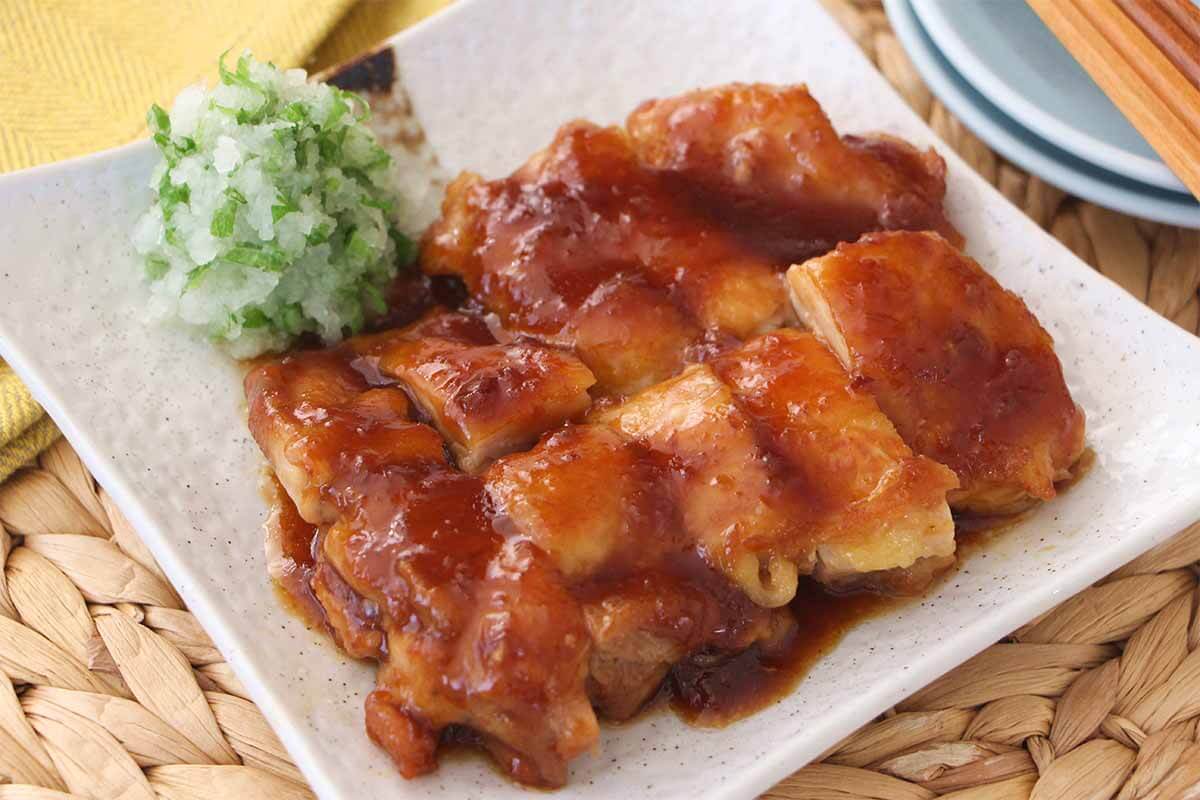 笠原将弘さん「鶏もも肉の梅はちみつ照り焼き」