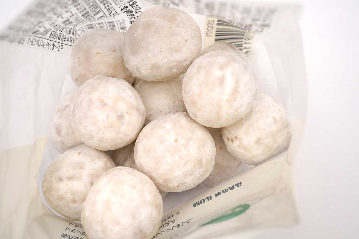 無印良品「世界のお菓子　レモンのブールドネージュ」