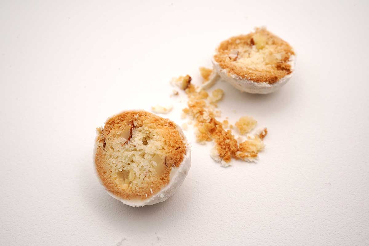無印良品「世界のお菓子　レモンのブールドネージュ」