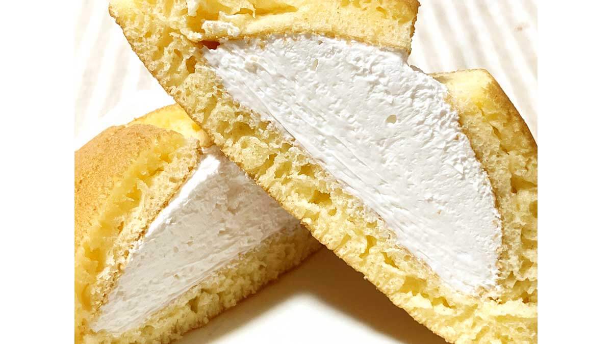 セブンイレブン「北海道牛乳のたっぷりホイップパンケーキ 1個入」