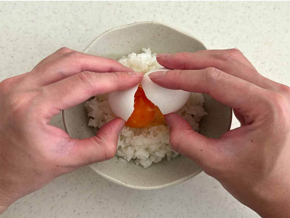 山本ゆりさん「ベーコンバターの卵かけごはん」