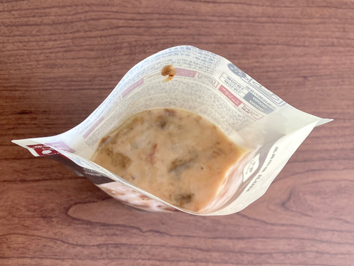 無印良品「素材を生かした チキンフリカッセ」