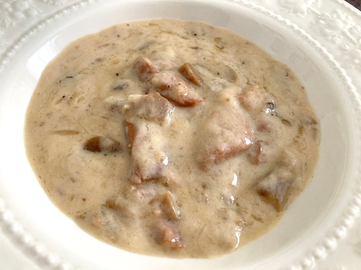 無印良品「素材を生かした チキンフリカッセ」