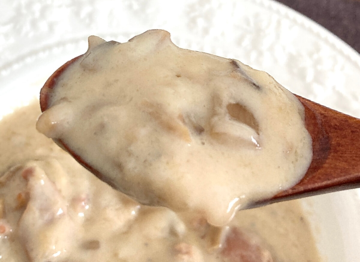 無印良品「素材を生かした チキンフリカッセ」