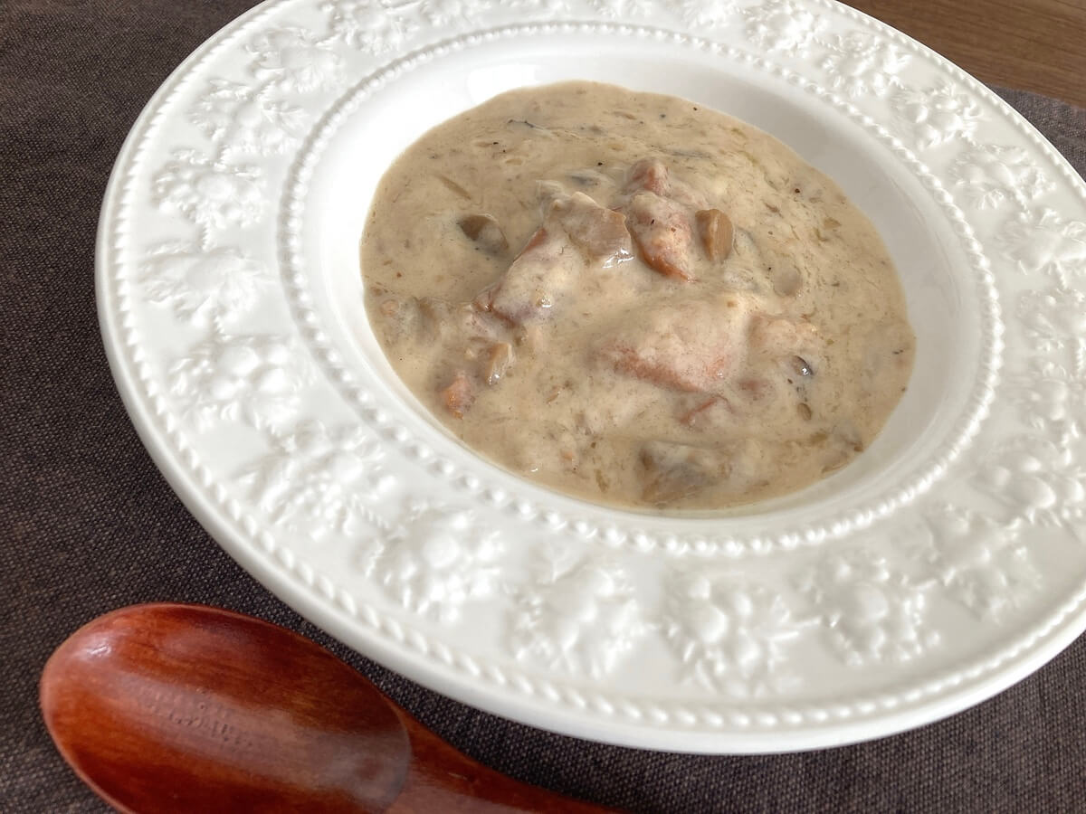 無印良品「素材を生かした チキンフリカッセ」