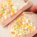 セブンイレブン「よくばりサンド カラーチョコ＆ホイップ」