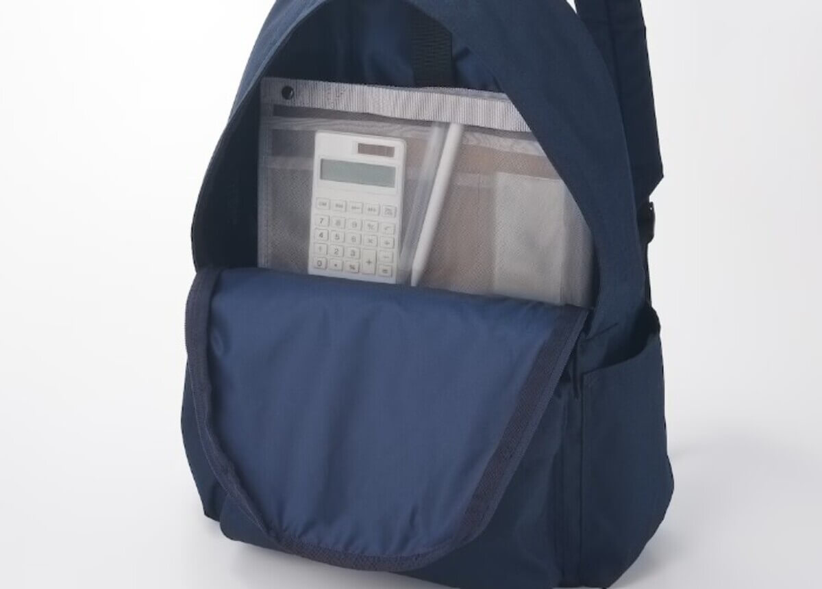 無印良品　ナイロンメッシュバッグインバッグ