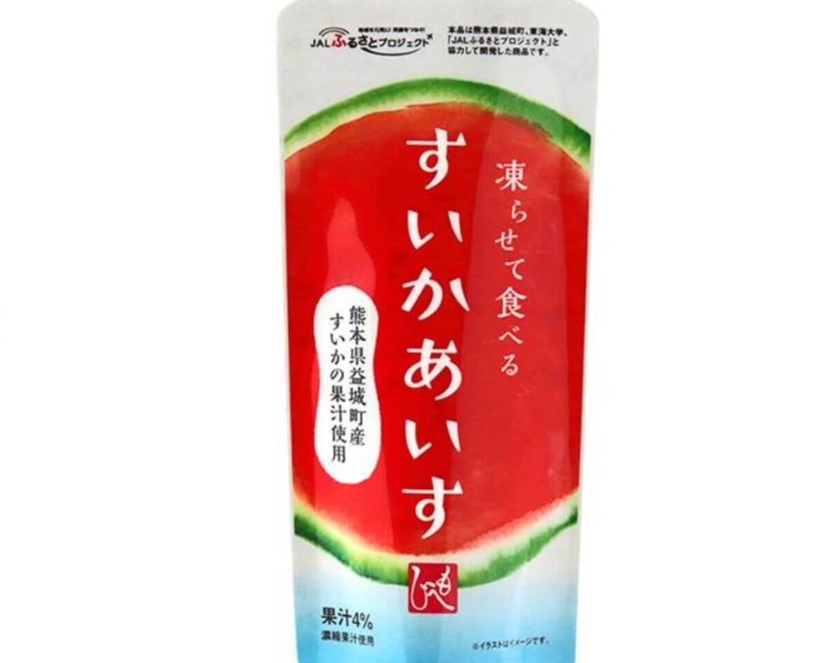 カルディ　凍らせて食べる　すいかあいす