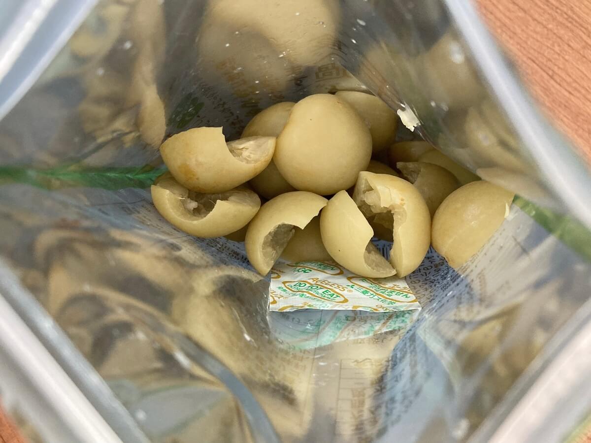 ドン・キホーテ「無着色カリカリ梅（140g）」