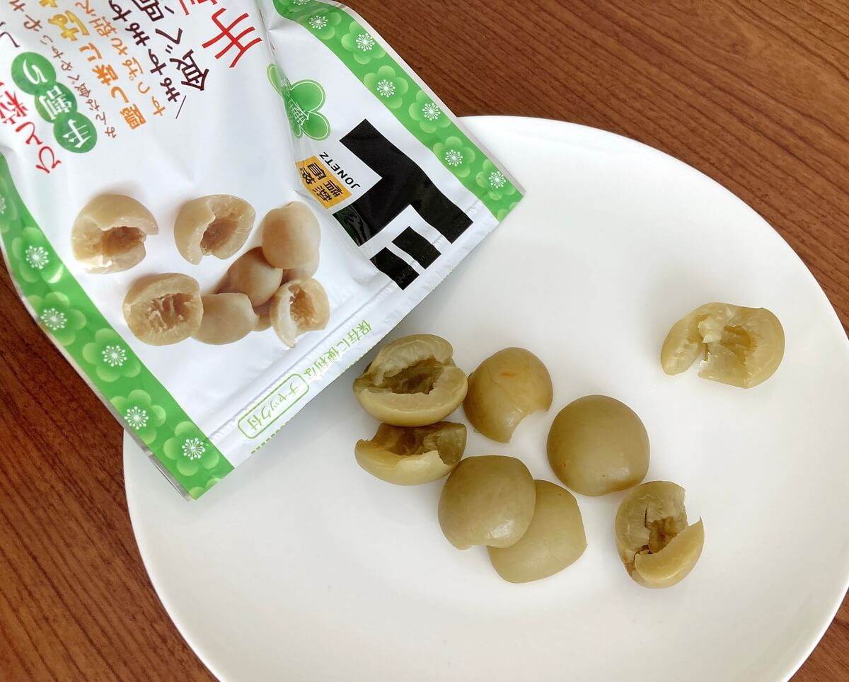 ドン・キホーテ「無着色カリカリ梅（140g）」