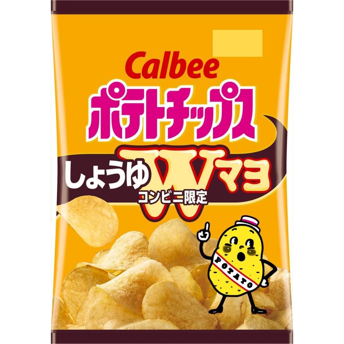 ポテトチップス しょうゆＷマヨ