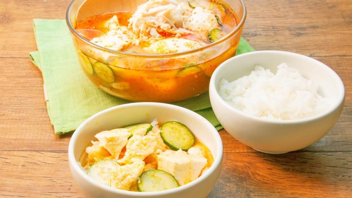 26052144 Gourmet Biz-グルメビズ- 冷やしスンドゥブ
