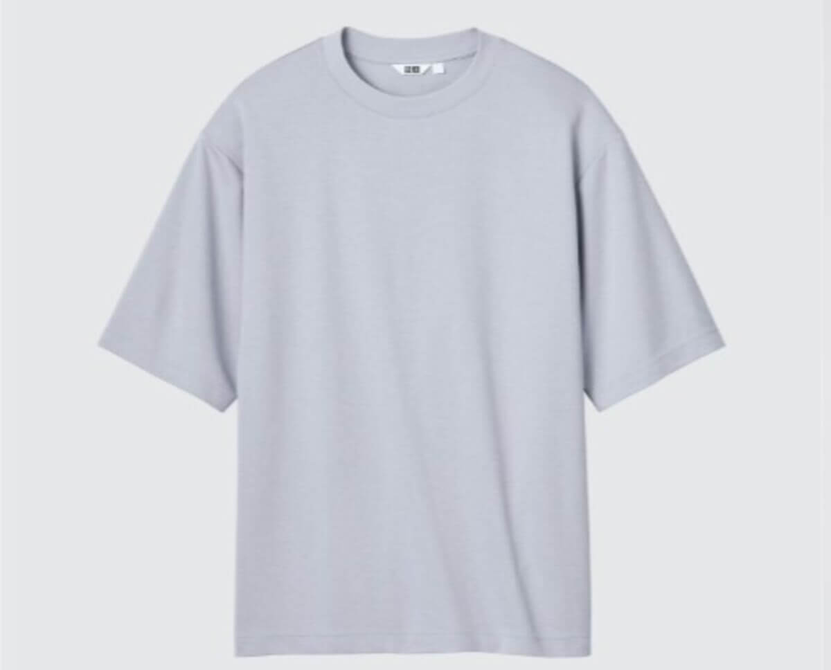 ユニクロ　エアリズムコットンオーバーサイズTシャツ