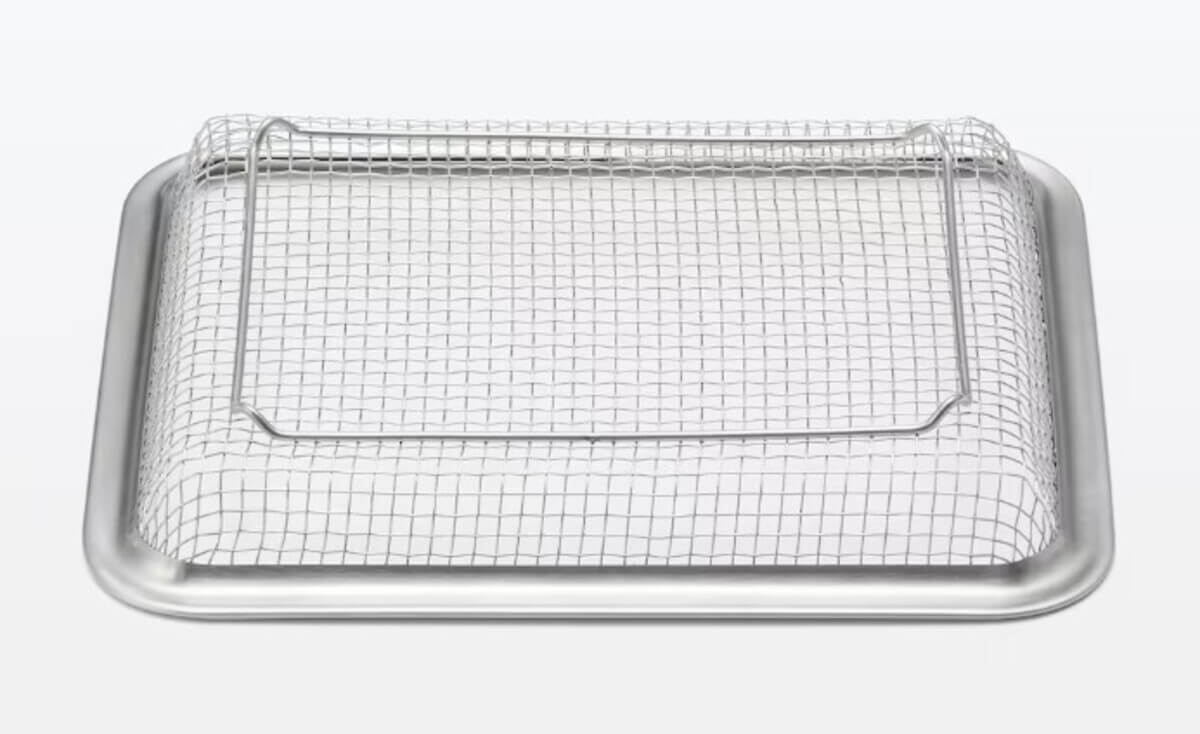 無印良品 　ステンレスメッシュトレー・小
