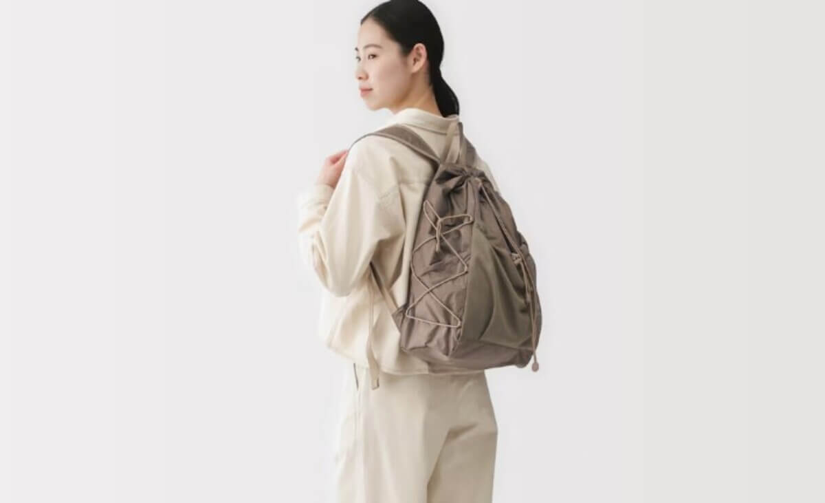 無印良品　撥水　リップストップ　リュックサック