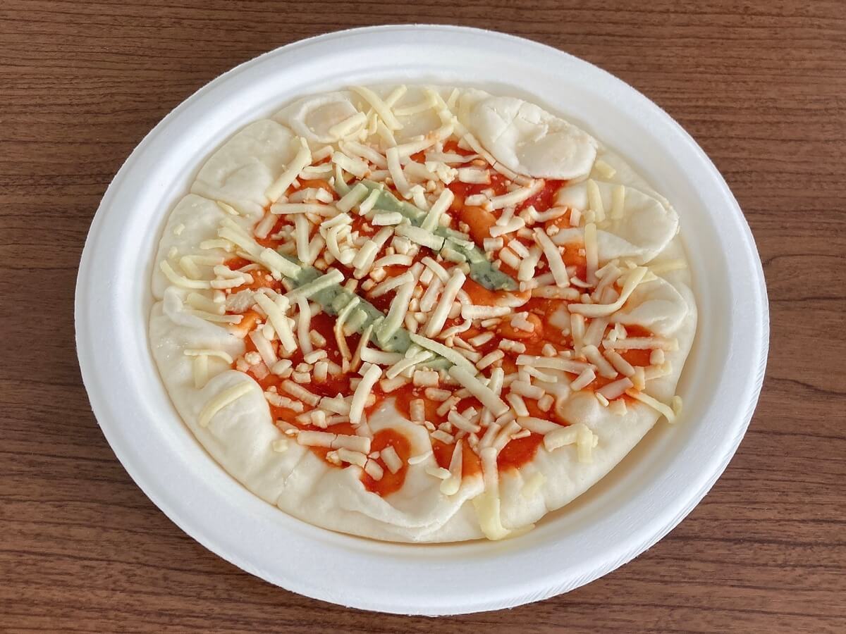 ダイソー「電子レンジに使えるバガスプレート」