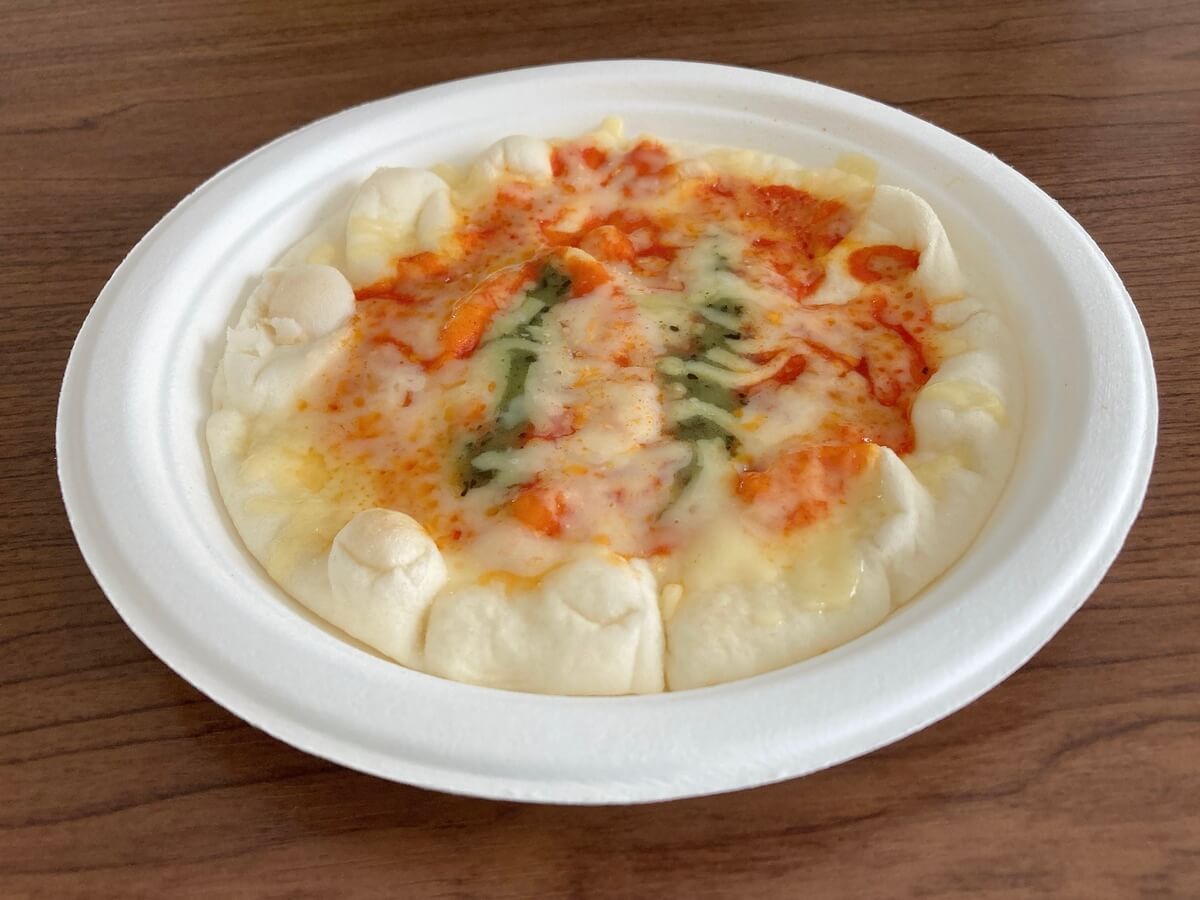 ダイソー「電子レンジに使えるバガスプレート」