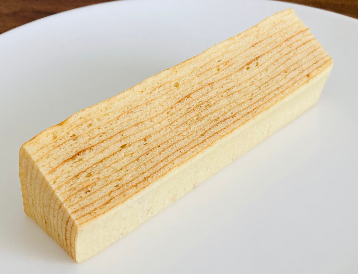 無印良品「たんぱく質がとれるバウム バナナ＆ヨーグルト」