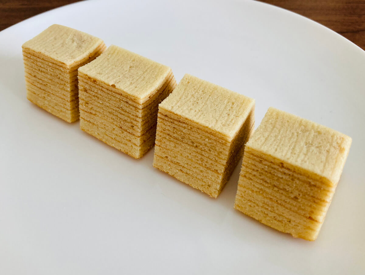 無印良品「たんぱく質がとれるバウム バナナ＆ヨーグルト」