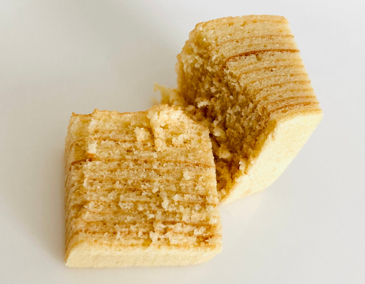 無印良品「たんぱく質がとれるバウム バナナ＆ヨーグルト」
