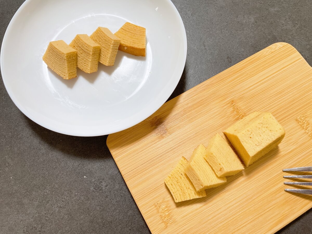 無印良品「食物繊維がとれるバウム 豆乳&きな粉」