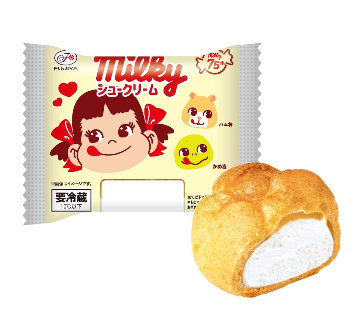 26060131 Gourmet Biz-グルメビズ- milky75thミルキーシュークリーム