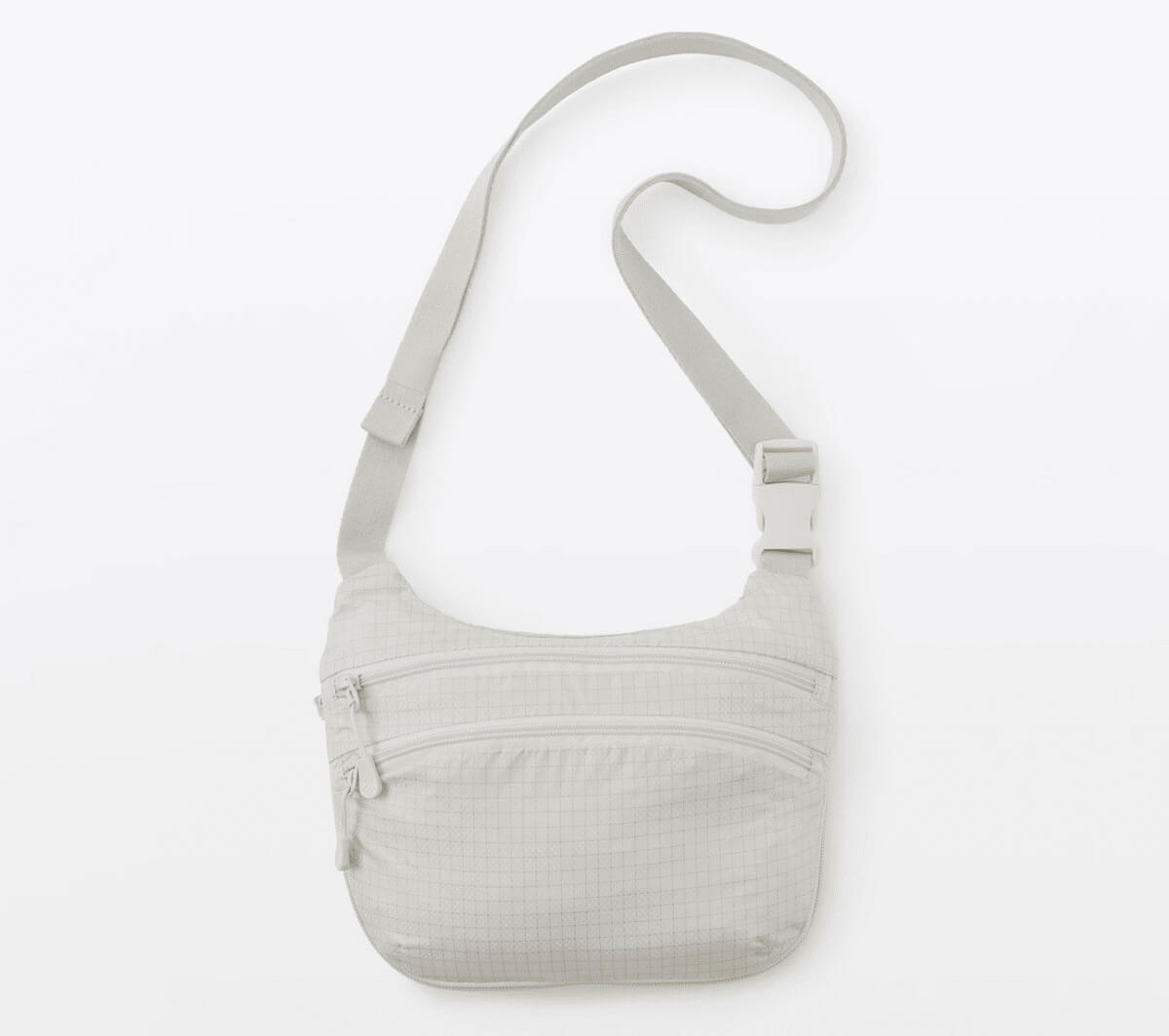 無印良品　撥水　リップストップ　ミニ　ショルダーバッグ