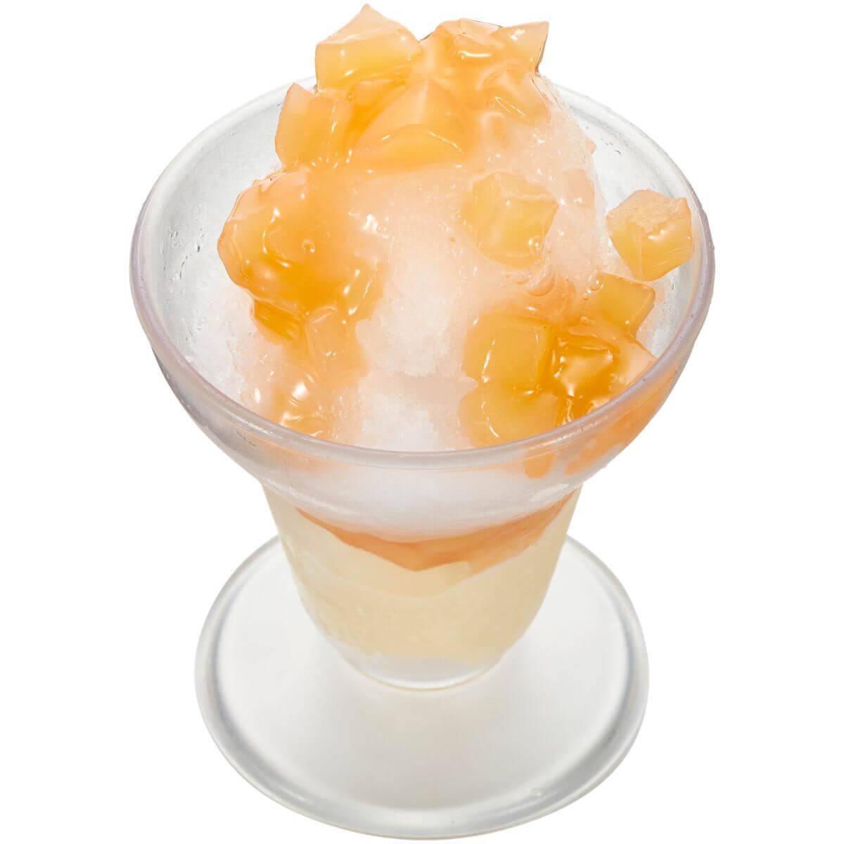 かっぱ寿司 パフェ仕立ての「かき氷」
