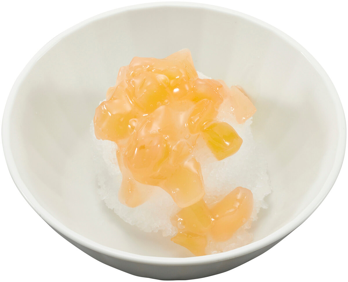 かっぱ寿司 パフェ仕立ての「かき氷」
